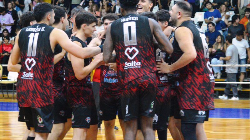 Triunfo de Salta Basket frente a Villa San Martín de Chaco